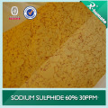 52% - 60% Na2s Flakes amarillos Sulfuro de sodio 30 ppm